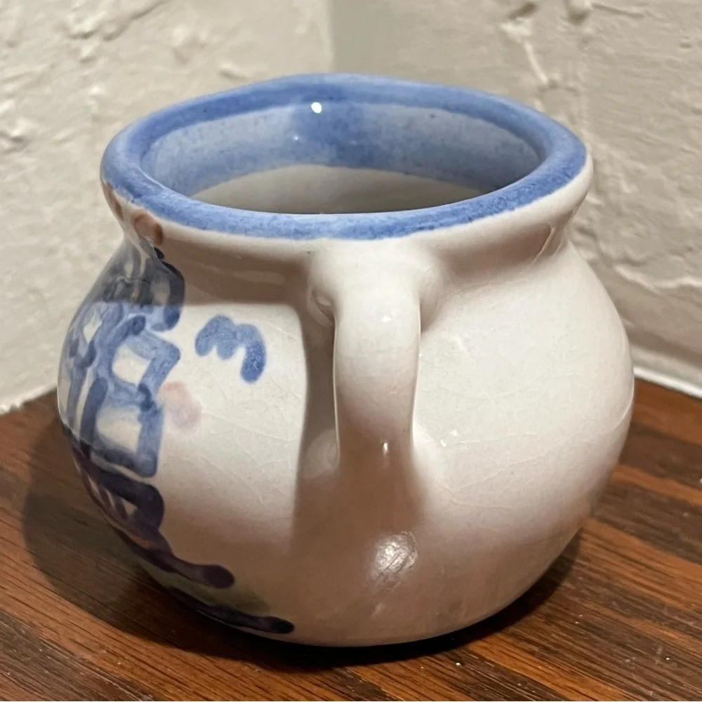 Vintage MA Hadley Ship and Whale Mini Creamer (discontinued)